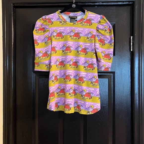 NWT Nooworks Jammin Puff Top size M - Picture 4 of 5